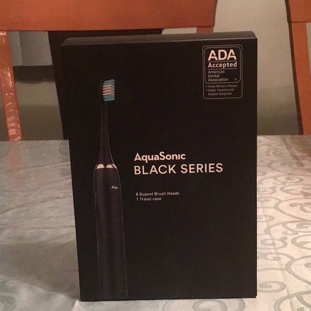 AQUASONIC BLACK SERIES ELECTRIC TOOTHBRUSH